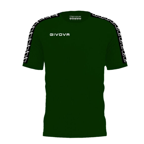 T-SHIRT POLY BAND VERDE MILITARE Tg. XS