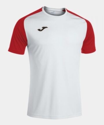 ACADEMY IV SHORT SLEEVE T-SHIRT WHITE RED 4XS-3XS