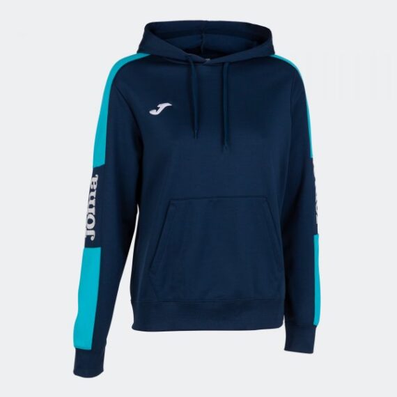 CHAMPIONSHIP IV HOODIE NAVY FLUOR TURQUOISE