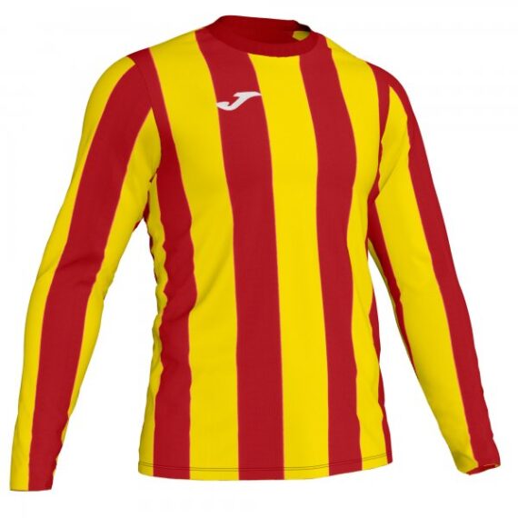 INTER T-SHIRT RED-YELLOW L/S 2XS