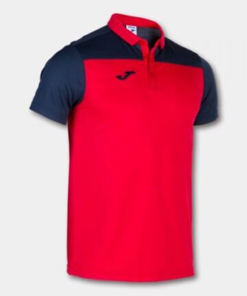 POLO SHIRT HOBBY II RED-NAVY S/S 3XL
