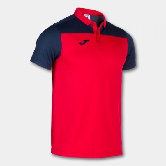 POLO SHIRT HOBBY II RED-NAVY S/S L