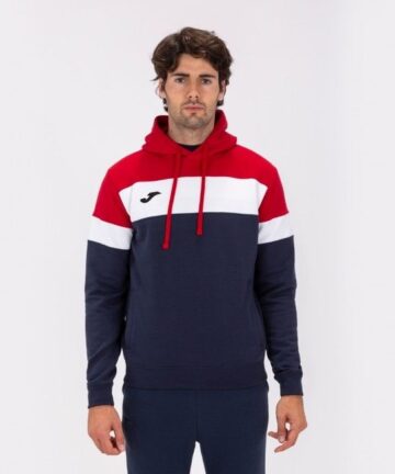 CREW IV HOODIE SWEATSHIRT navy červená S CREW IV HOODIE SWEATSHIRT navy červená S