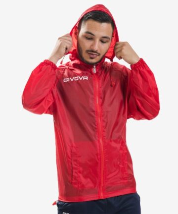 Bunda RAIN BASICO červená 3XS Bunda RAIN BASICO červená 3XS