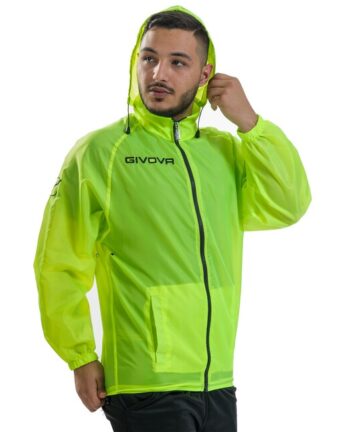 Bunda RAIN BASICO fluo žltá 3XS Bunda RAIN BASICO fluo žltá 3XS