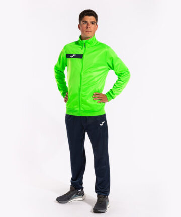 SWEATSUIT COLUMBUS TRACKSUIT súprava fluo zelená 3XS SWEATSUIT COLUMBUS TRACKSUIT súprava fluo zelená 3XS