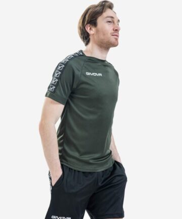 Tričko T-SHIRT POLY BAND vojenská zelená L