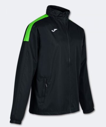 Bunda do dažďa RAINCOAT TRIVOR čierna fluo zelená 3XS Bunda do dažďa RAINCOAT TRIVOR čierna fluo zelená 3XS