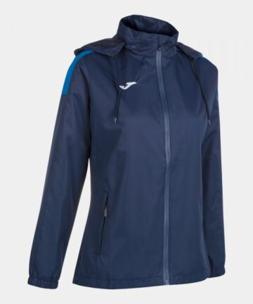 Dámska bunda do dažďa RAINJACKET TRIVOR modrá námornícka azúrová L Dámska bunda do dažďa RAINJACKET TRIVOR modrá námornícka azúrová L