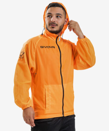 Bunda RAIN BASICO fluo oranžová M Bunda RAIN BASICO fluo oranžová M