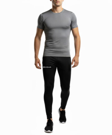 Termo nohavice PANTALONE SLIM čierna L